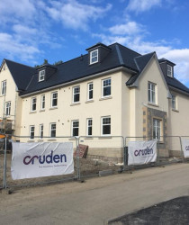 An image of a house we plastered