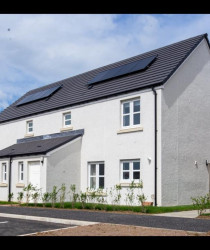 An image of a house we plastered