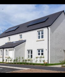 An image of a house we plastered